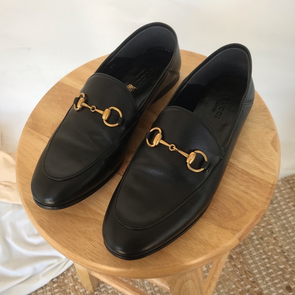 GUCCI JORDAAN LEATHER LOAFER - Picture 2 of 7